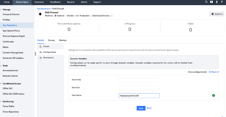 MANAGEENGINE MDM