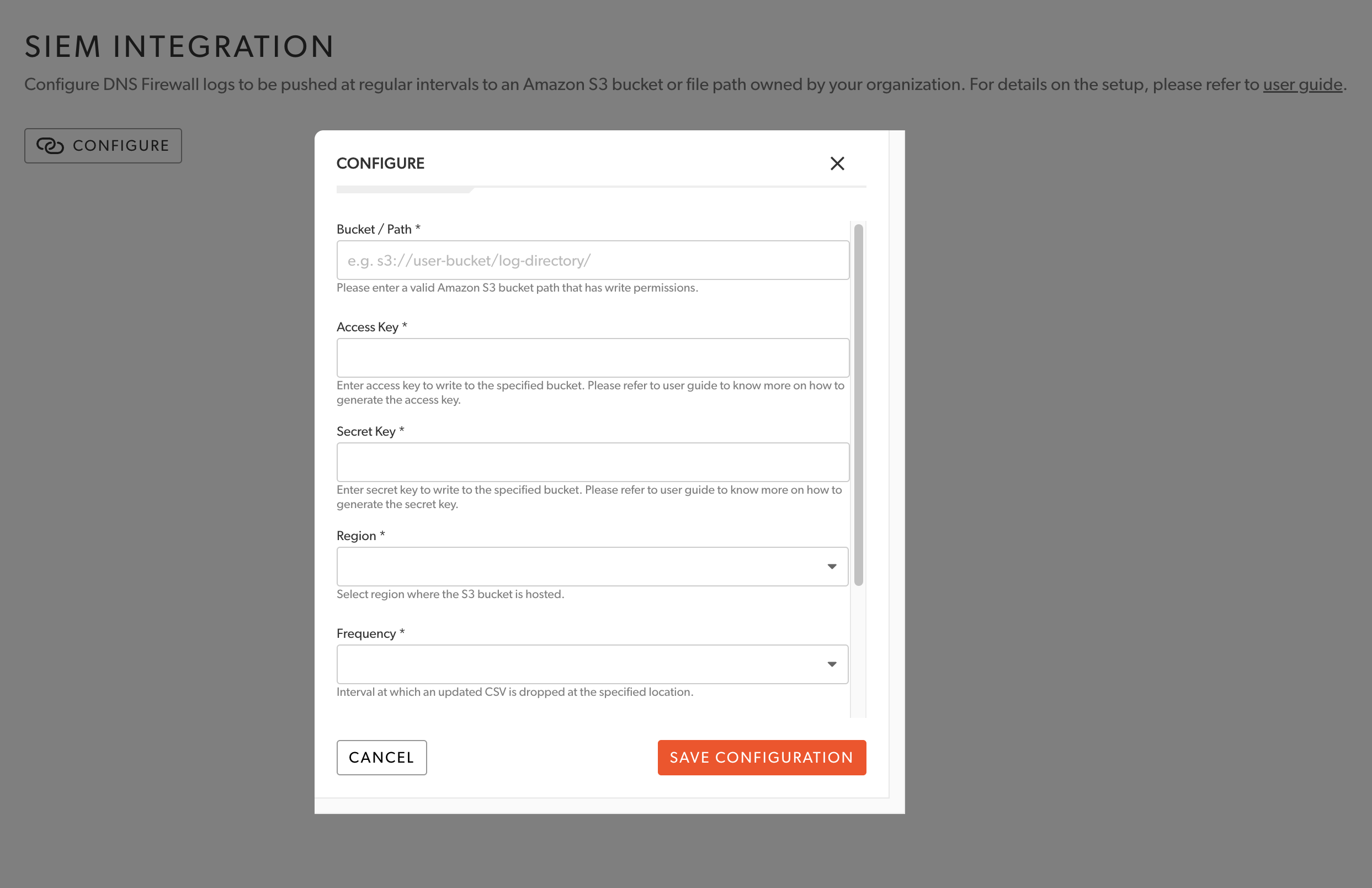 SIEM Integration