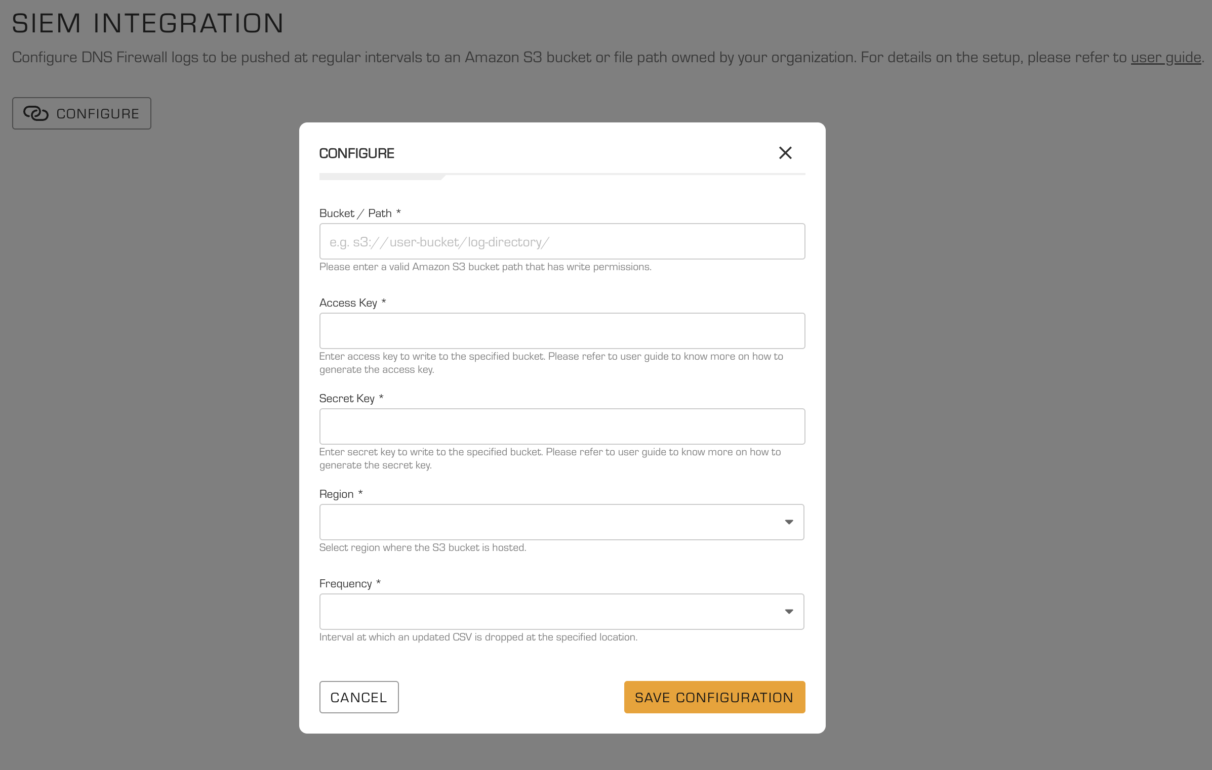 SIEM Integration